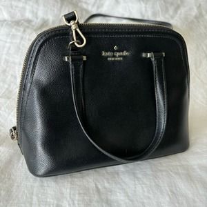 Kate Spade Darcy Small Satchel Crossbody Black